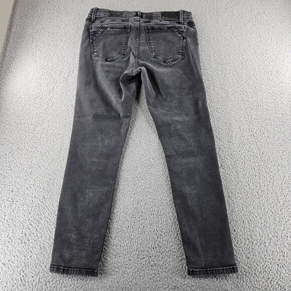 Buckle Black Jeans Womens 30x27 Gray Mid Rise Ankle Skinny Stretch‎ - Picture 13 of 16